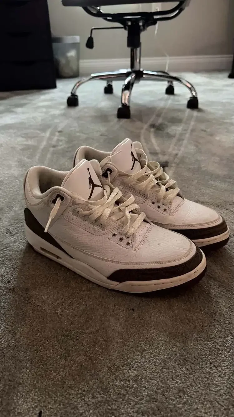 Air Jordan 3 Retro Mocha 2018 (136064-122) Mens Size 11